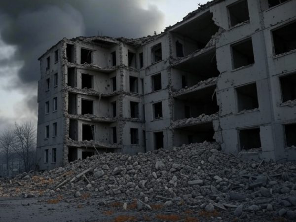 La guerra entre Ucrania y Rusia deja pérdidas humanas y materiales. (Imagen referencial)