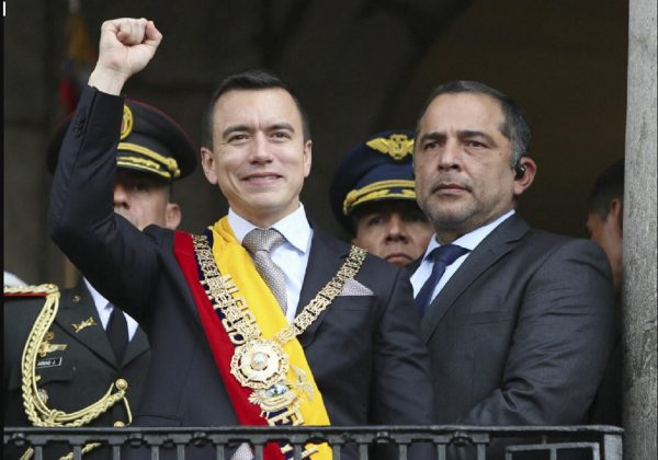 La investidura de Daniel Noboa será el 24 de mayo del 2025.