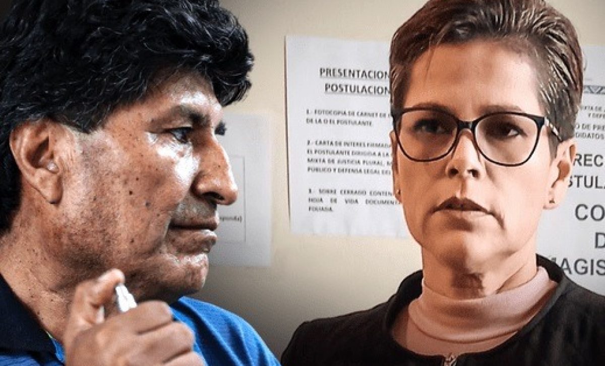 La jueza Lilian Moreno resultó detenida este lunes 5 de mayo del 2025 en Santa Cruz de la Sierra, Bolivia.