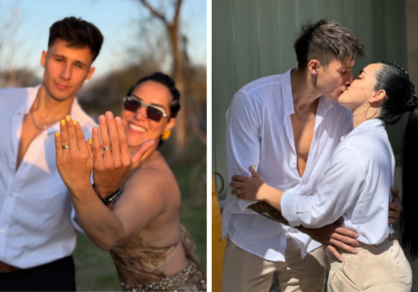 La manabita Ana Paula Roldán se casó con Axel Zarate tras seis años de amor