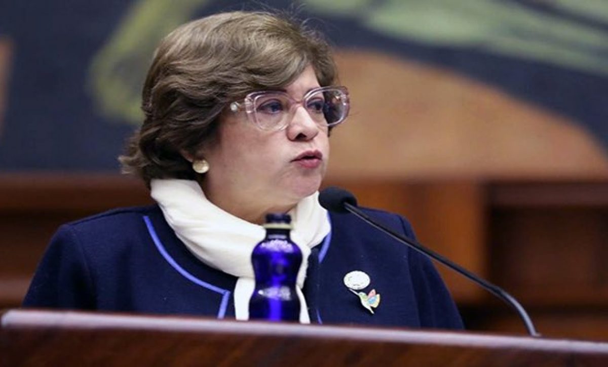 La ministra de trabajo, Ivonne Núñez.