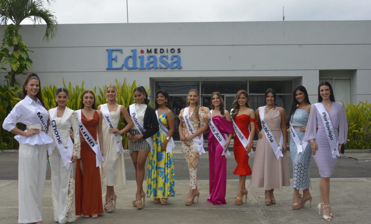 La nueva Reina de Manabí se elige este sábado 12 soberanas cantonales van por la corona