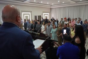 La nueva directiva de la Asociación de Radiodifusión de Santo Domingo asumió sus funciones este 22 de mayo de 2025.