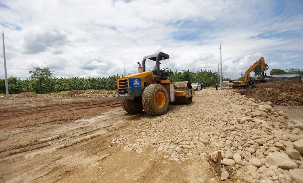 La obra pública se podría afectar con los ajustes fiscales que pide el FMI a Ecuador. FOTO: Presidencia de Ecuador