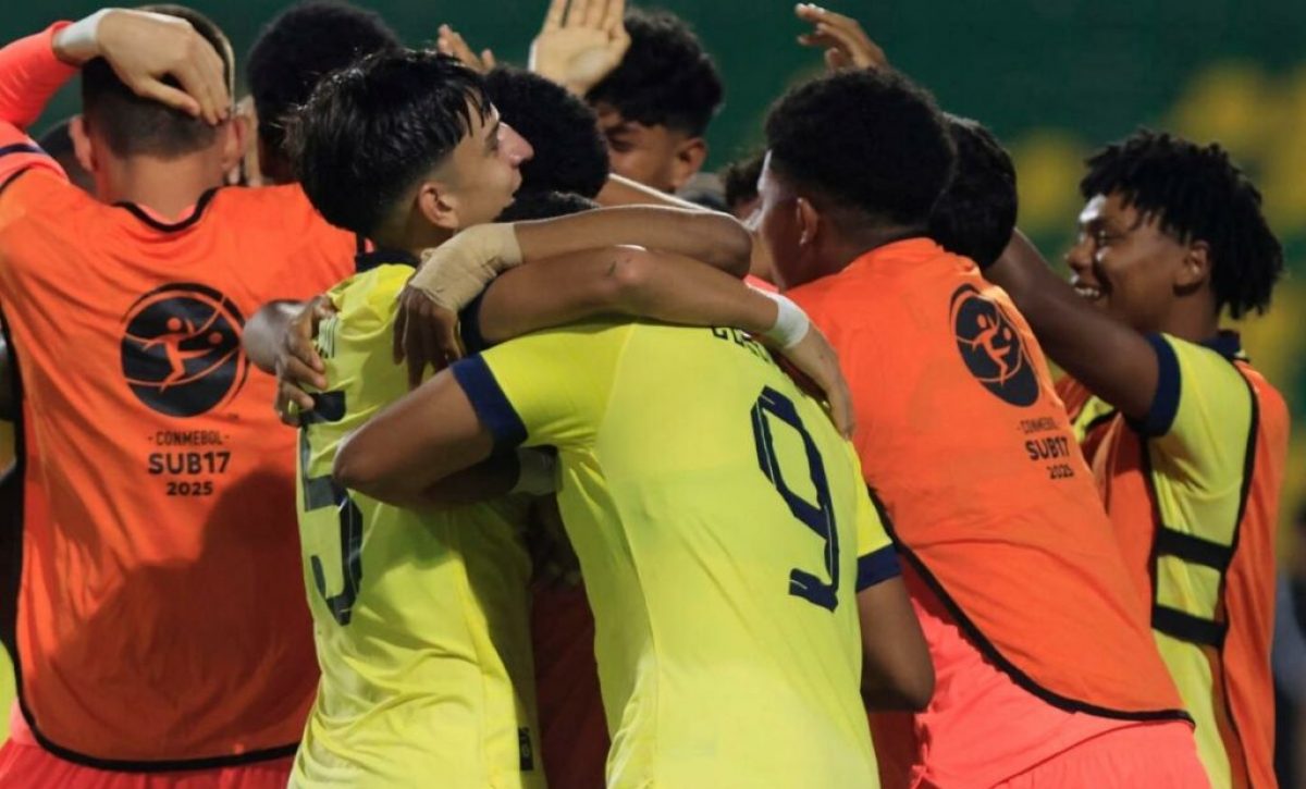La plantilla de la selección de Ecuador Sub 17