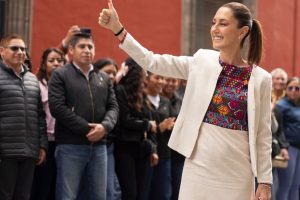 La presidenta de México, Claudia Sheinbaum, asegura que el tráfico de fentanilo a través de la frontera con Estados Unidos cayó un 40%