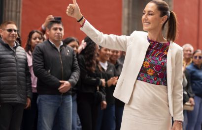 La presidenta de México, Claudia Sheinbaum, asegura que el tráfico de fentanilo a través de la frontera con Estados Unidos cayó un 40%