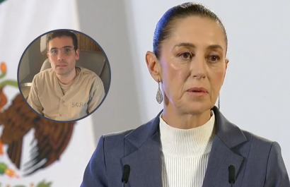 La presidenta de México critica a Estados Unidos por su acuerdo con el hijo de 'El Chapo' Guzmán