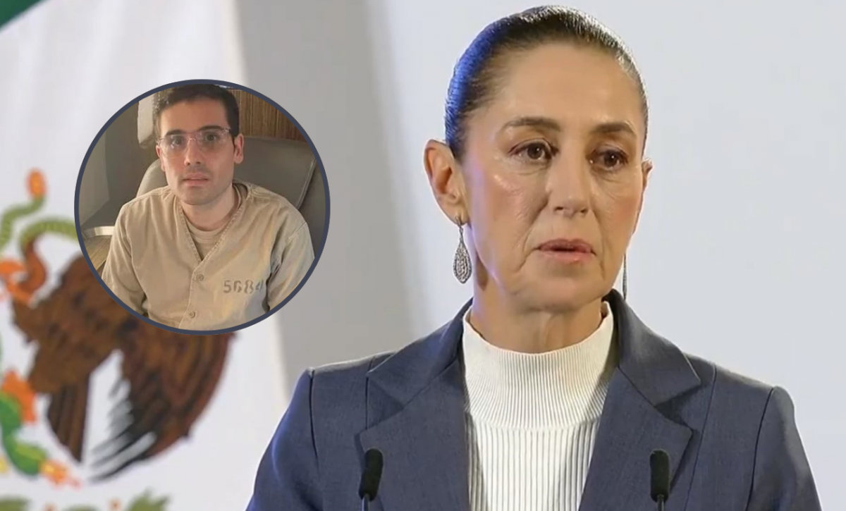 La presidenta de México critica a Estados Unidos por su acuerdo con el hijo de 'El Chapo' Guzmán