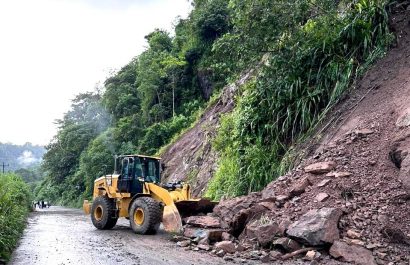 La próxima semana inician trabajos de estabilización en el kilómetro 83 de la vía Alóag-Santo Domingo para evitar deslizamientos
