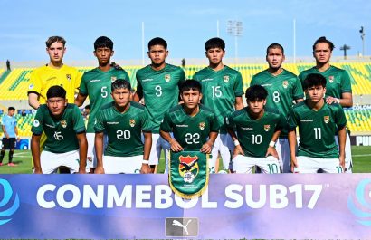 La selección de Bolivia Sub-17