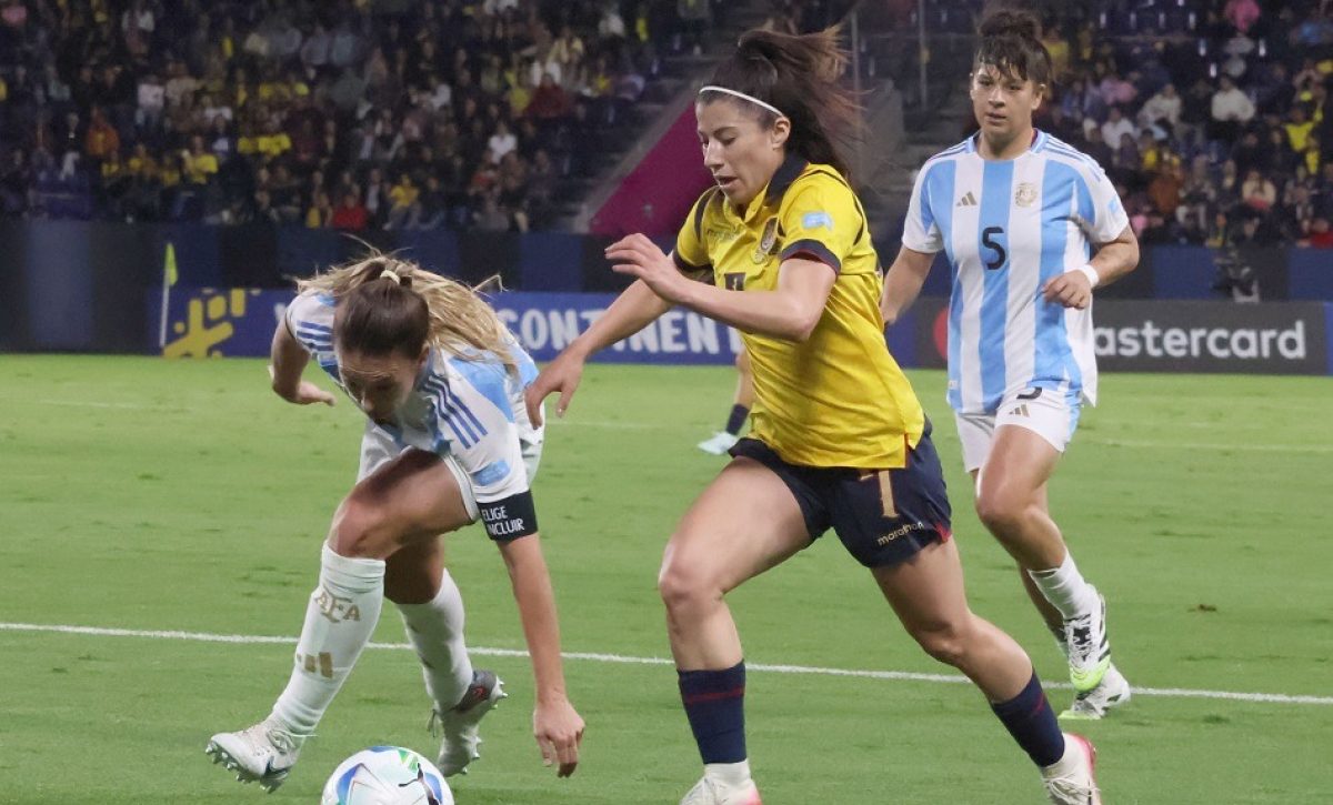 La selección femenina de Ecuador quedó eliminada de las semifinales de la Copa América Femenina.