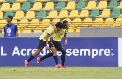 La selección sub-17 de Ecuador venció 2-1 a Bolivia.