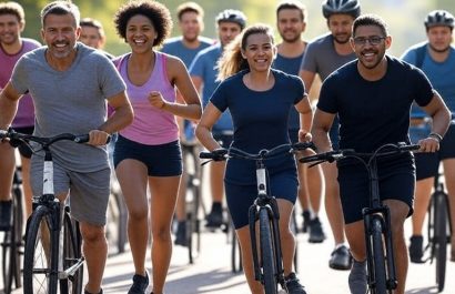 La tendencia de correr y pedalear crece con beneficios comprobados
