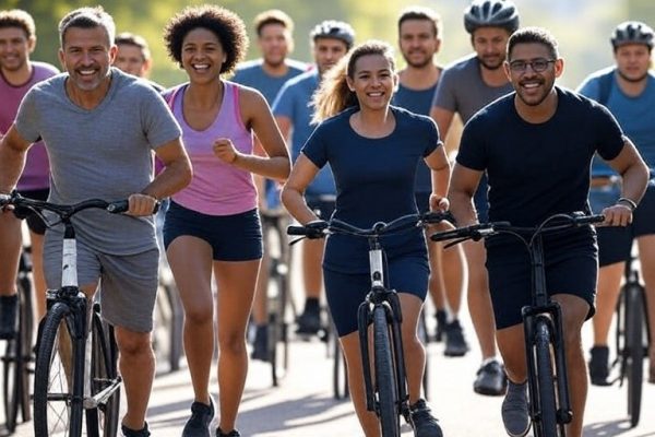 La tendencia de correr y pedalear crece con beneficios comprobados