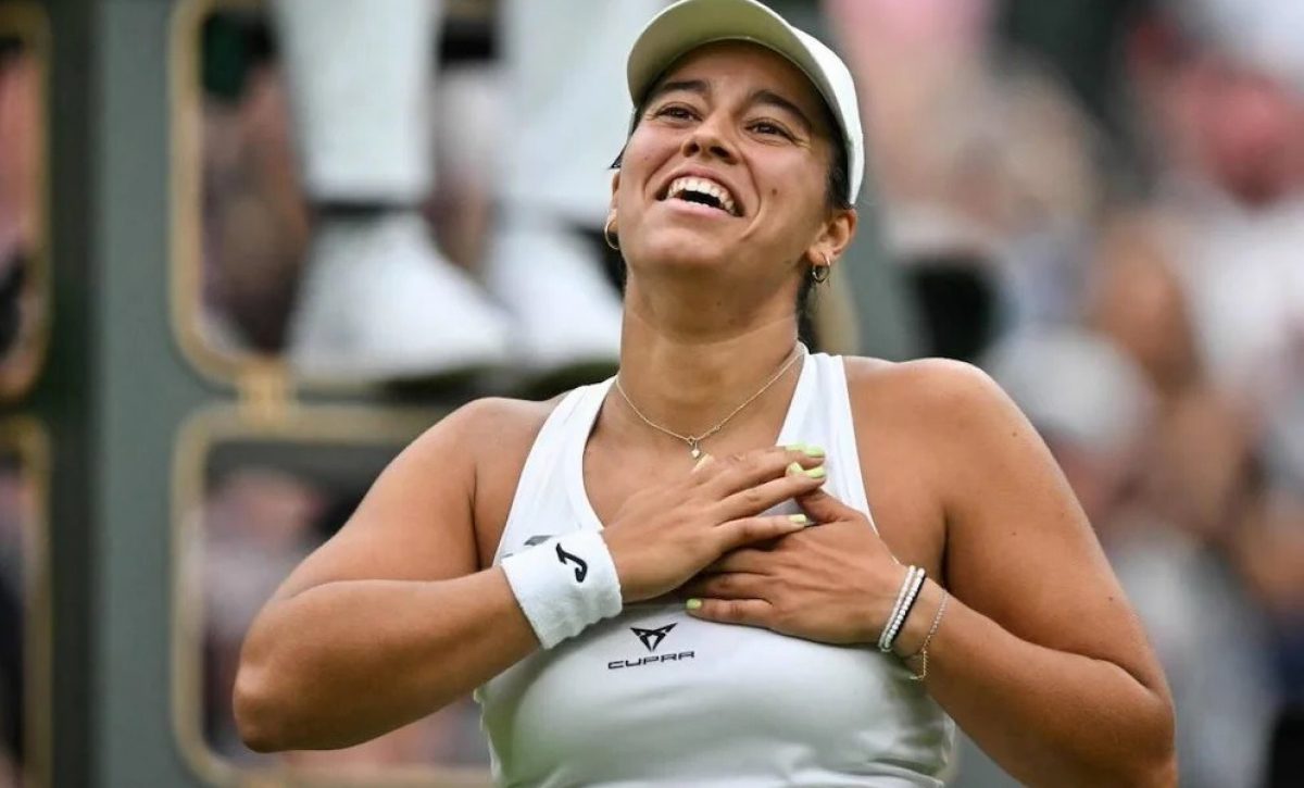 La tenista española Jéssica Bouzas Maneiro, de 22 años, alcanzó el puesto 50 del ranking WTA este lunes 14 de julio de 2025.