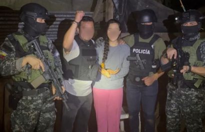 La víctima de secuestro fue entregada a sus familiares luego de la operación de rescate de la Policía.