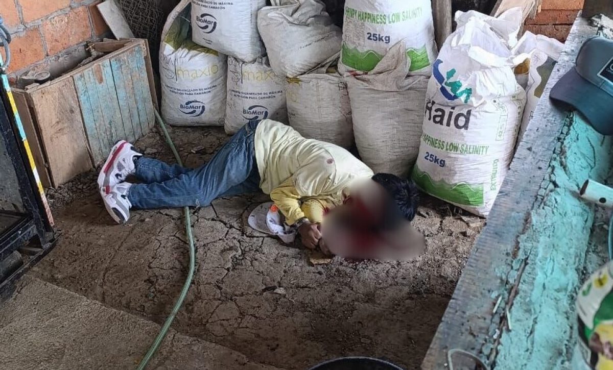 La víctima falleció en el mismo instante del atque armado.