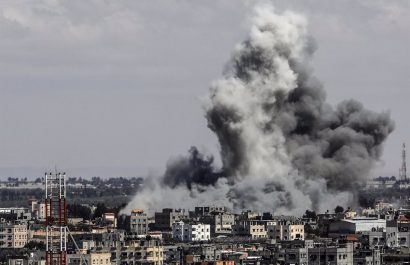La violencia en la Franja de Gaza escala, con al menos 55 muertos en ataques israelíes desde el amanecer de este lunes