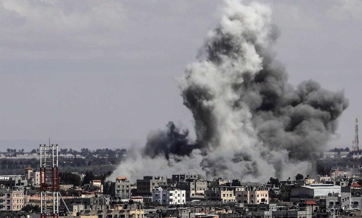 La violencia en la Franja de Gaza escala, con al menos 55 muertos en ataques israelíes desde el amanecer de este lunes
