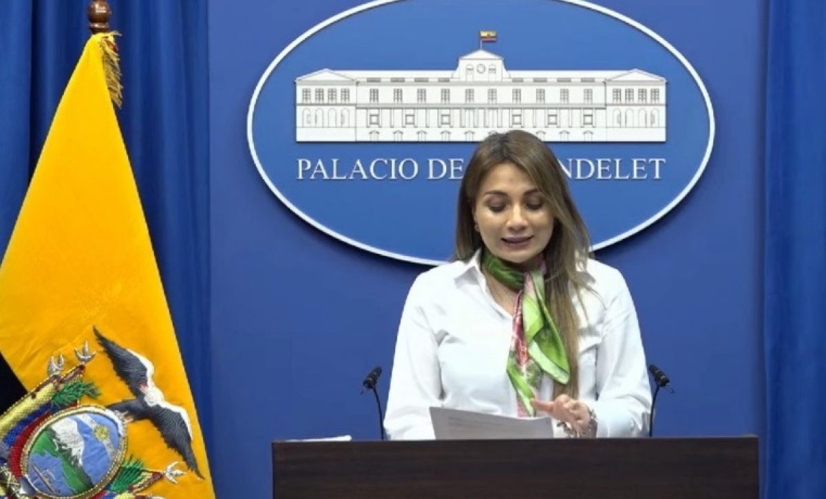 La vocera oficial del Gobierno, Carolina Jaramillo, explicó la supresión de puestos en el sector público