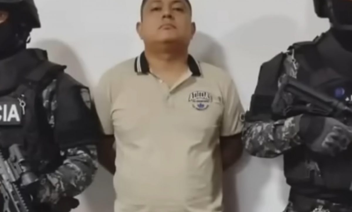 Las autoridades ecuatorianas capturaron este sábado 13 de septiembre a Darío Javier Peñafiel Nieto, alias "Topo", en Tena, provincia de Napo.