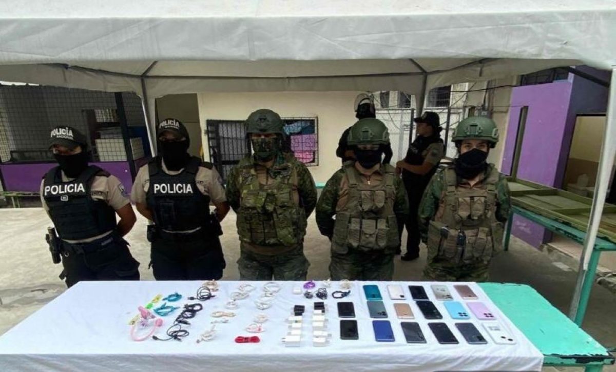 Las evidencias incautadas quedaron a órdenes de las autoridades judiciales.