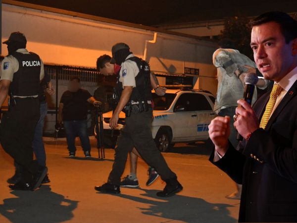 Las extorsiones y secuestros cobran cada vez más vidas de comerciantes, ¿cuál es el plan de seguridad de Daniel Noboa? (API-Presidencia).