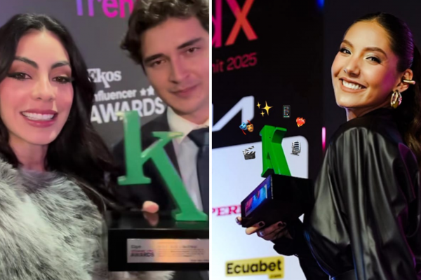 Las manabitas Virginia Limongi y Gigi Mieles son premiadas en los Ekos Influencer Awards
