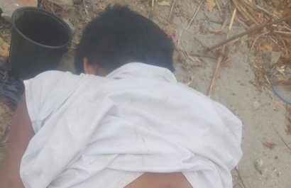 Las marcas de violencia en el cuerpo de Francisco Mero eran evidente.