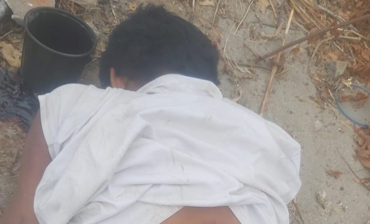 Las marcas de violencia en el cuerpo de Francisco Mero eran evidente.
