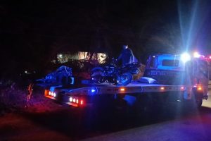 Las motocicletas fueron llevadas a los patios de retención de la Policía para las investigaciones.