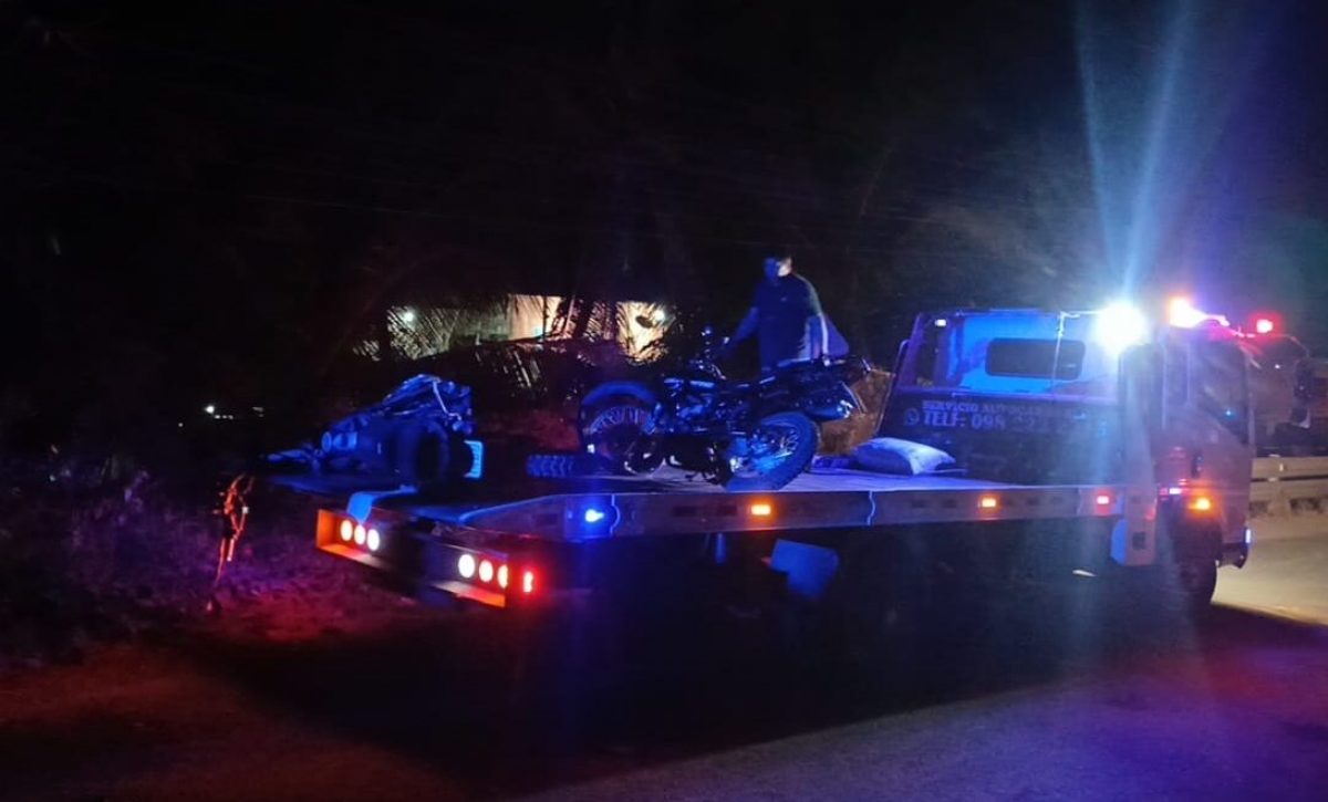 Las motocicletas fueron llevadas a los patios de retención de la Policía para las investigaciones.