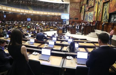 Las nuevas laptos ya fueron instaladas en el pleno de la Asamblea Nacional.