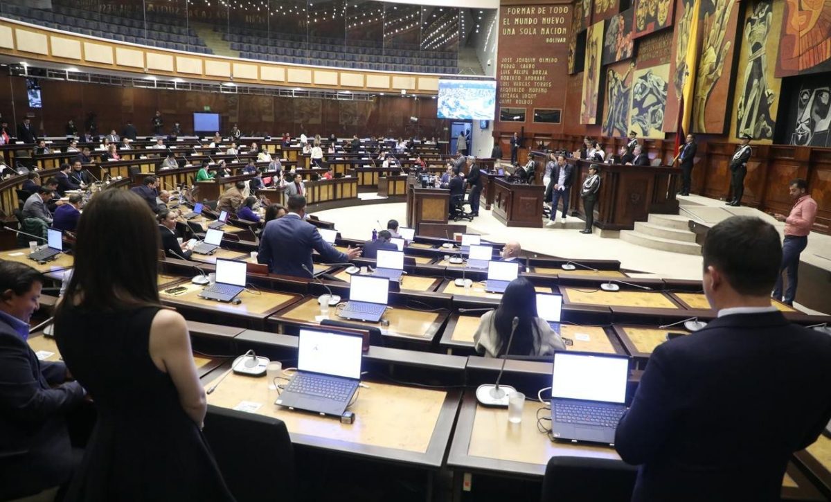 Las nuevas laptos ya fueron instaladas en el pleno de la Asamblea Nacional.
