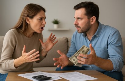 Las parejas pueden apoyarse en herramientas digitales para llevar un control efectivo de sus finanzas. FOTO: ChatGPT (Inteligencia Artificial).