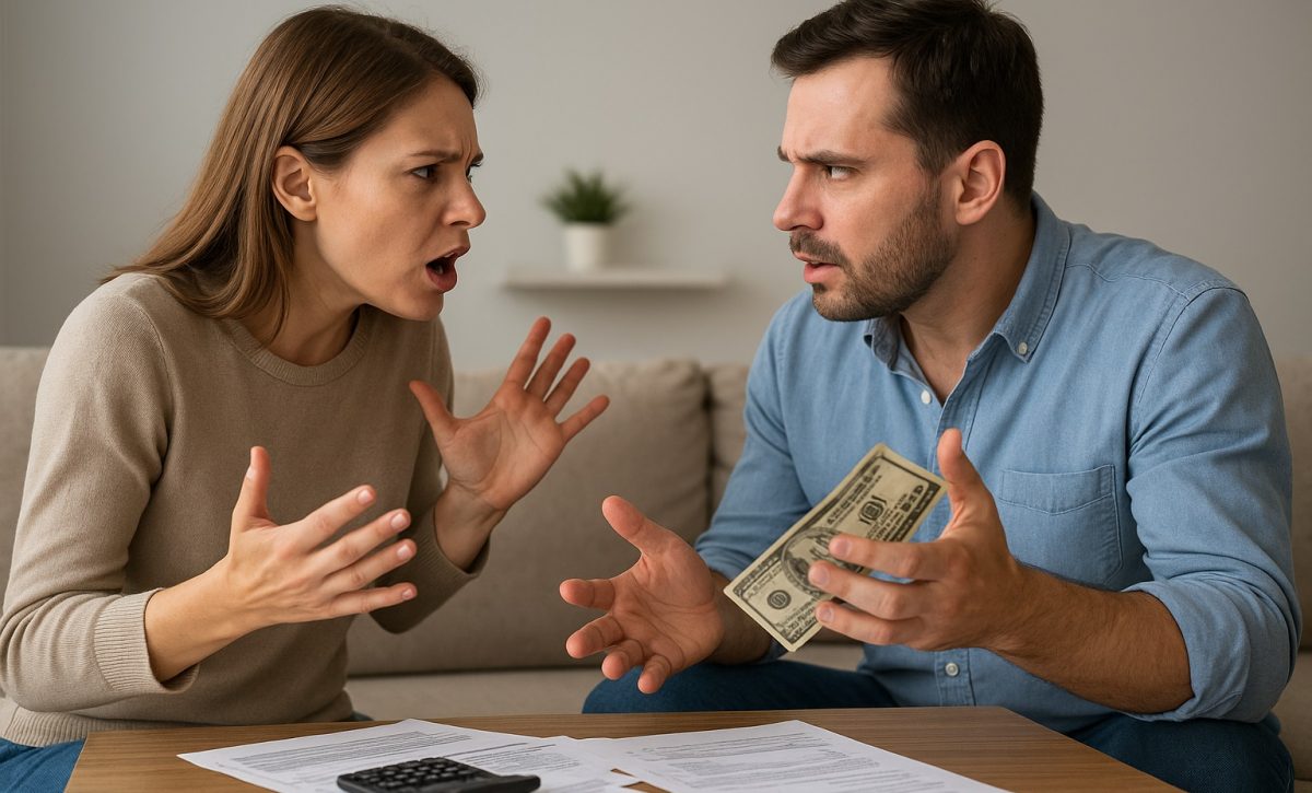 Las parejas pueden apoyarse en herramientas digitales para llevar un control efectivo de sus finanzas. FOTO: ChatGPT (Inteligencia Artificial).