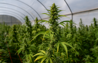 Las plantas de cannabis requieren 12 horas de luz y 12 de sombra; en invernaderos se usan lámparas para simular el sol y asegurar cosechas todo el año.