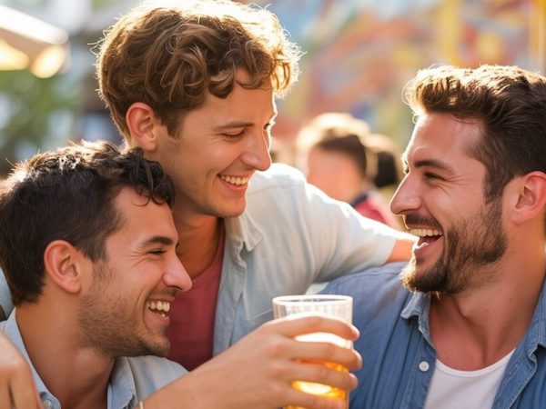 Las reuniones entre amigos del mismo sexo proporciona beneficios para su salud.