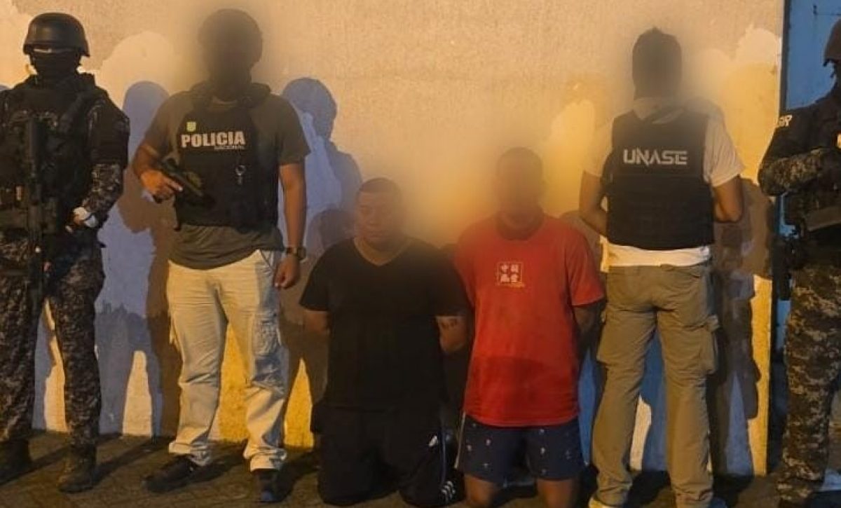 Liberan a víctima de secuestro y capturan a dos sujetos en Salitre, Guayas