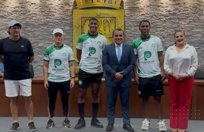 Liga de Portoviejo oficializó este jueves 31 de julio la incorporación de Bryan Angulo, Joel Quintero y Guillermo Rendón