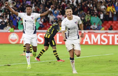 Liga Deportiva Universitaria ganó 2-0 al Deportivo Táchira.