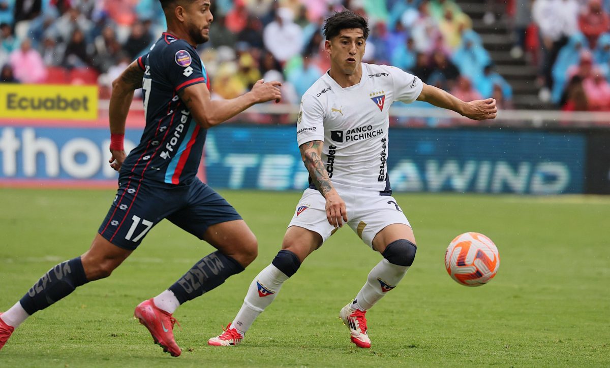 Liga de Quito rescata un empate ante El Nacional en Casa Blanca (2-2)