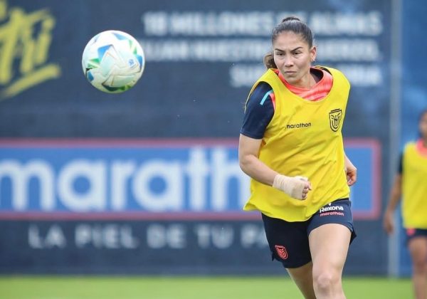 Ligia Moreira será titular con Ecuador este viernes ante Uruguay en la Copa América