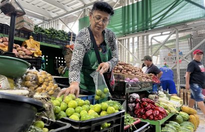 En el mercado de Portoviejo, el limón se comercializa entre 15 y 20 unidades por un dólar, dependiendo su tamaño.