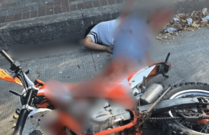 Lo asesinan de varios disparos cuando iba en motocicleta en vía Bahía-Tosagua