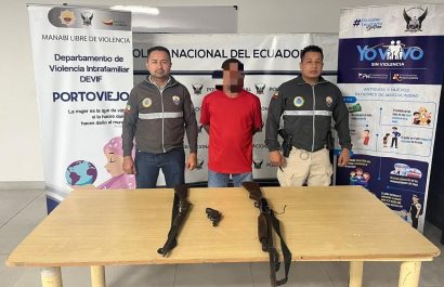 Lo detienen con armas