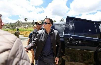 Loffredo denuncia “acto terrorista” e “intento de asesinato” contra presidente Noboa en Cañar