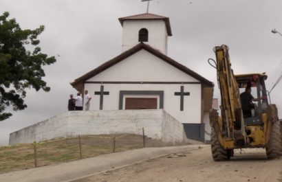 Loma del Calvario de Picoazá A mitad de plazo la obra solo lleva un 30% de avance