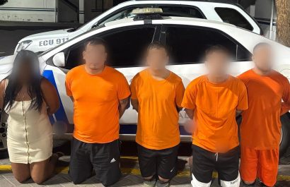 Los aprehendidos enfrentan cargos por robo, delincuencia organizada y secuestro.